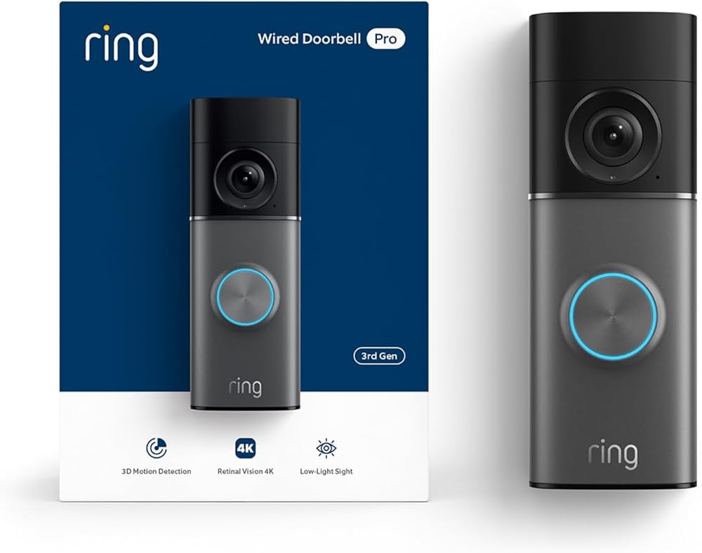Ring Wired Doorbell Pro Only $249.99 at Amazon