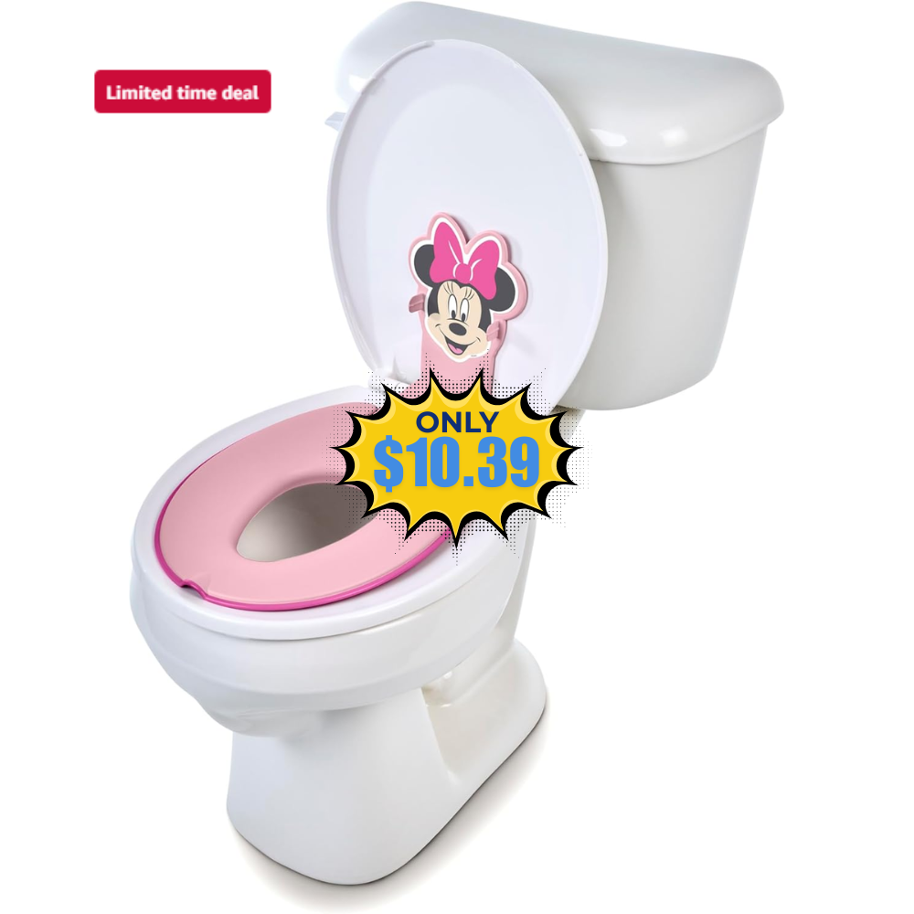 Minnie Mouse Flip & Sit Potty Training Seat Deal: Save 20% at Amazon