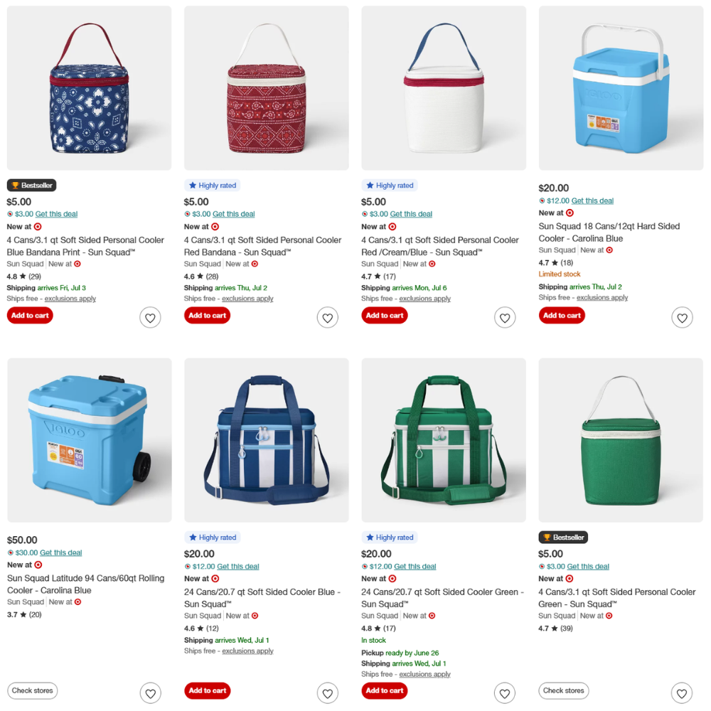 Coolers Deal: Save $2.00 at Target