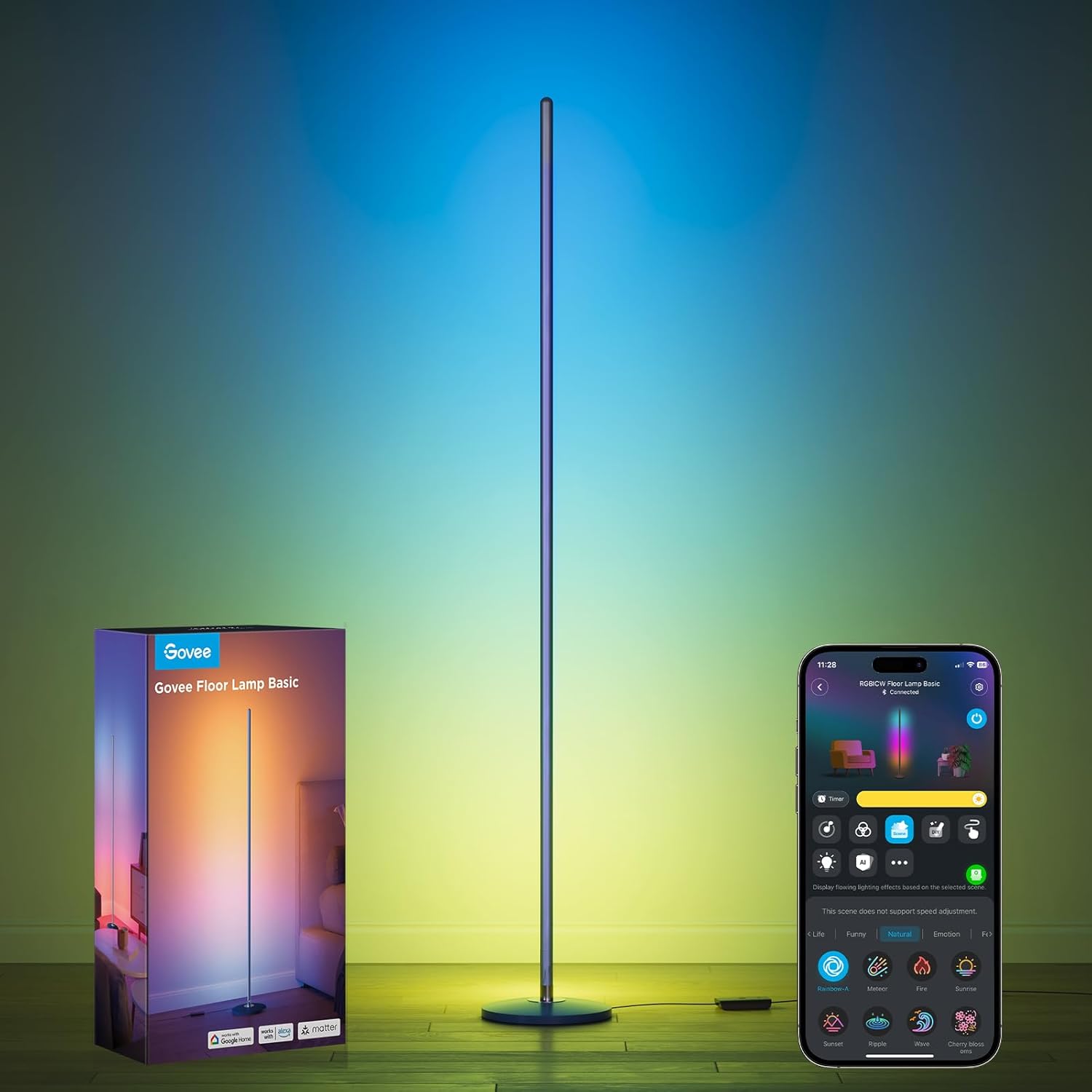 Govee RGBIC LED Floor Lamp Only $59.99 (Reg. $99.99) at Amazon