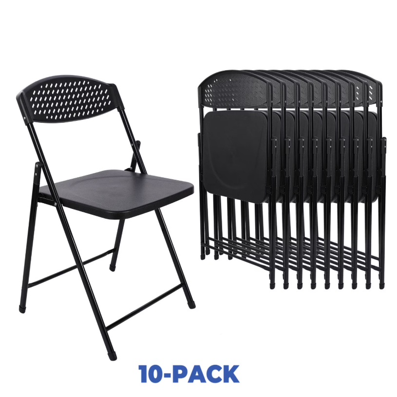 Mainstays Resin Folding Chairs Deal: Save at Walmart
