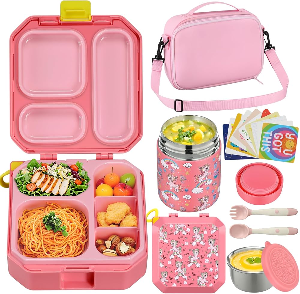 Itslife Bento Lunch Box Set for kids at Amazon