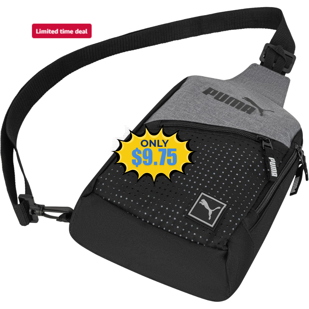 PUMA Sidewall Sling Backpack Deal: Save 72% at Amazon