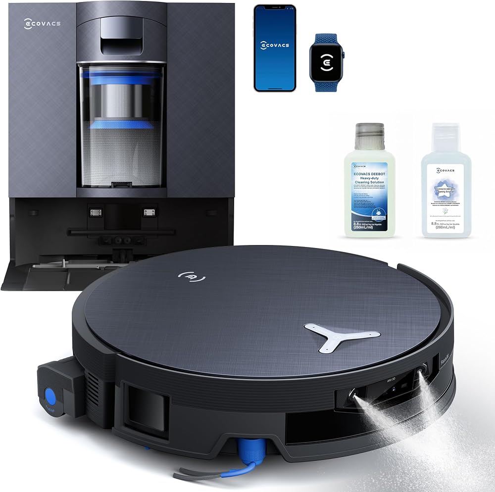 ECOVACS Deebot X12 robot vacuum and mop on Amazon