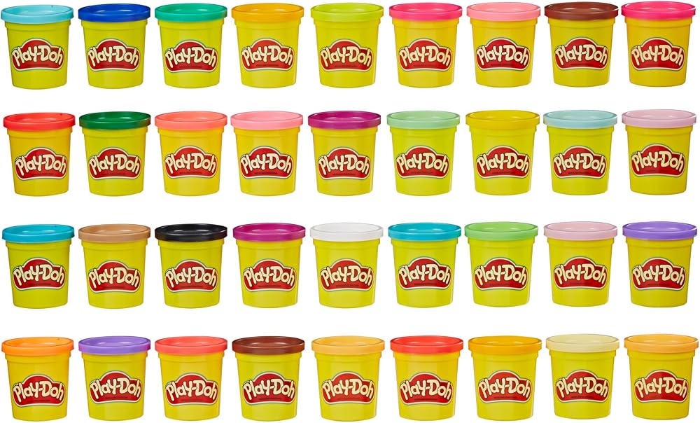 Play-Doh Modeling Compound 36-Pack case of colors sold on Amazon