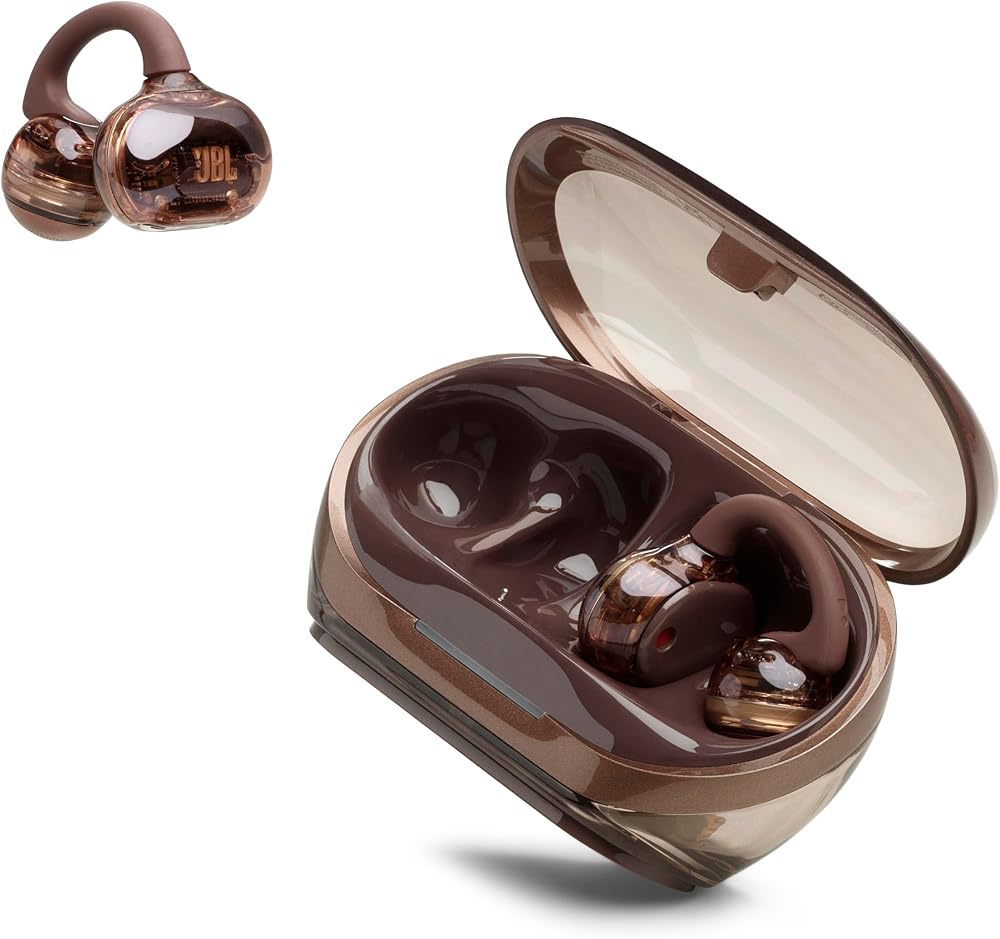 JBL Soundgear Clips open‑ear wireless headphones on Amazon