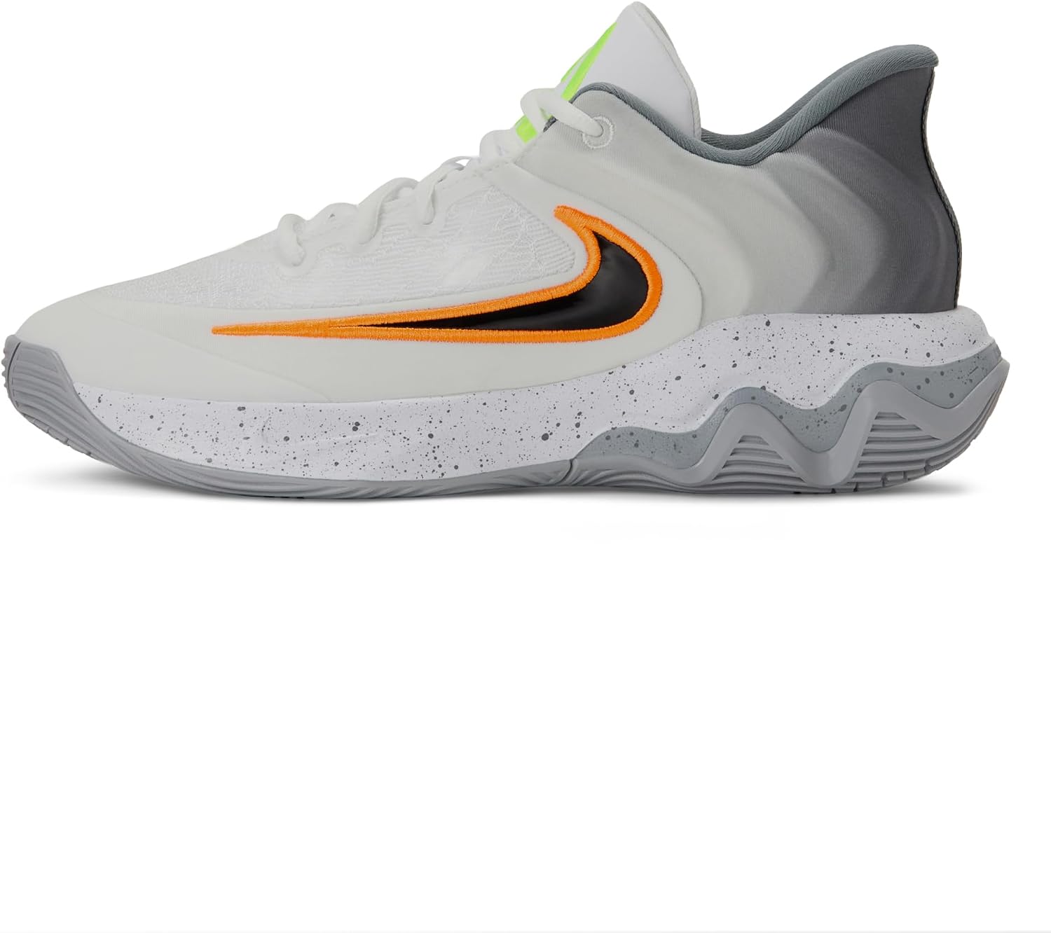 Nike Giannis Immortality 4 basketball shoes in white/black/volt/wolf grey on Amazon