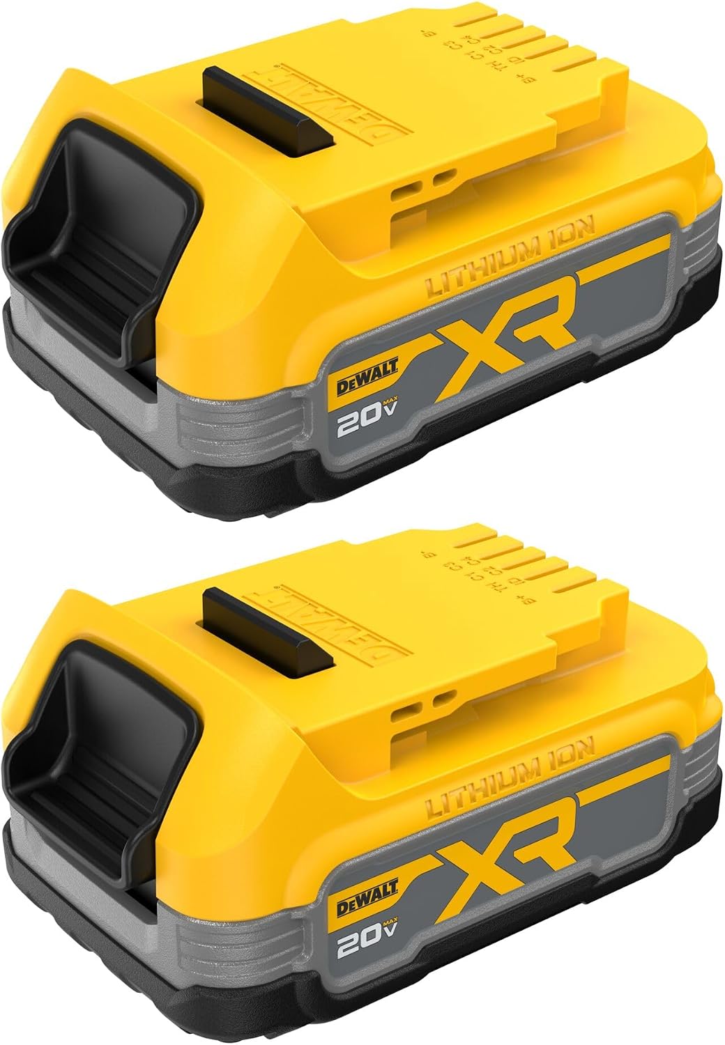 DeWALT 20V MAX XR POWERSTACK 2-pack batteries on Amazon