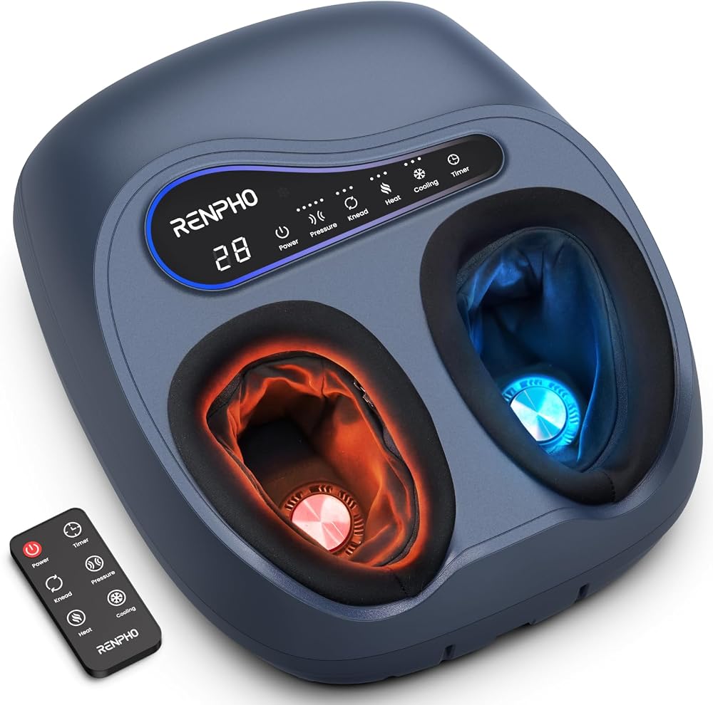 RENPHO Thermacool 2-in-1 Foot Massager with heat and cold on Amazon