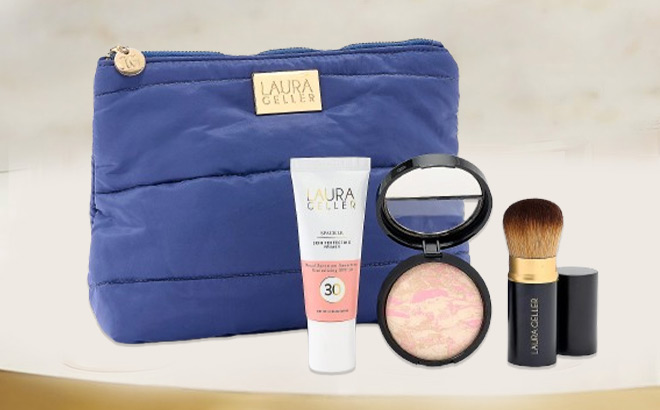 Laura Geller 4-Piece Complexion Set displayed at the store