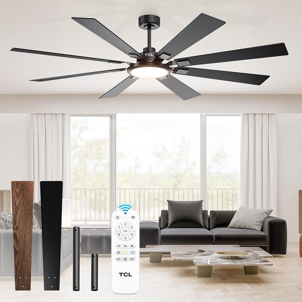 TCL Ceiling Fan with Lights and Remote at Amazon