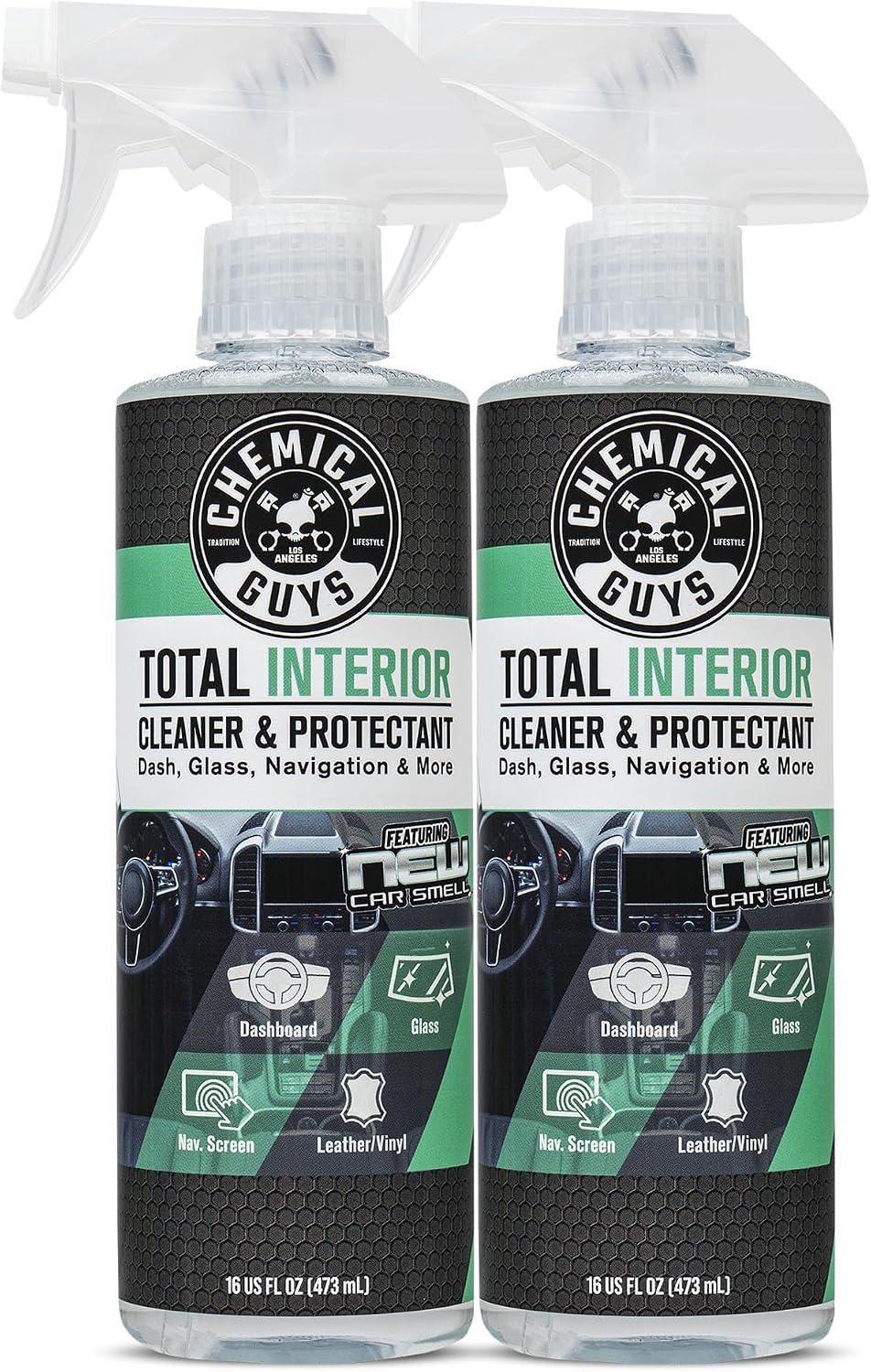 Chemical Guys Total Interior Cleaner and Protectant 2‑Pack on Amazon