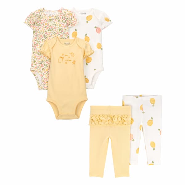 Carter’s Child of Mine 5‑Piece Outfit Set displayed on Amazon product page