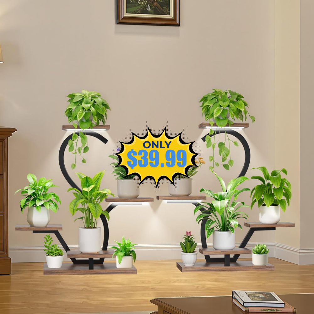 S-Shape Plant Rack Display Shelf 2 Pack Deal: Save 33% at Amazon