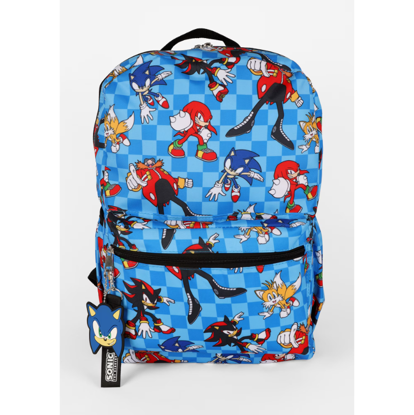 SEGA Sonic the Hedgehog Boy’s 17″ Print Backpack Deal at Walmart: Save $9.97