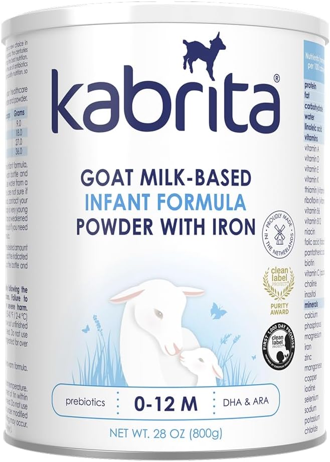 Kabrita Goat Milk Infant Formula powder 28 oz on Amazon