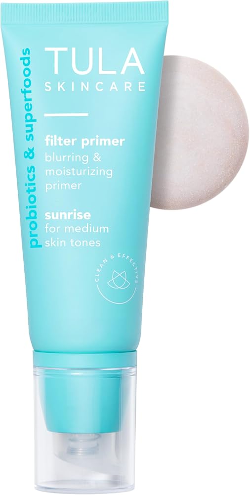 TULA Skin Care Face Filter at Amazon, a moisturizing primer