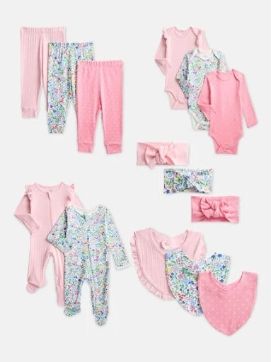 Wonder Nation Organic Cotton Baby Gift Set at Walmart