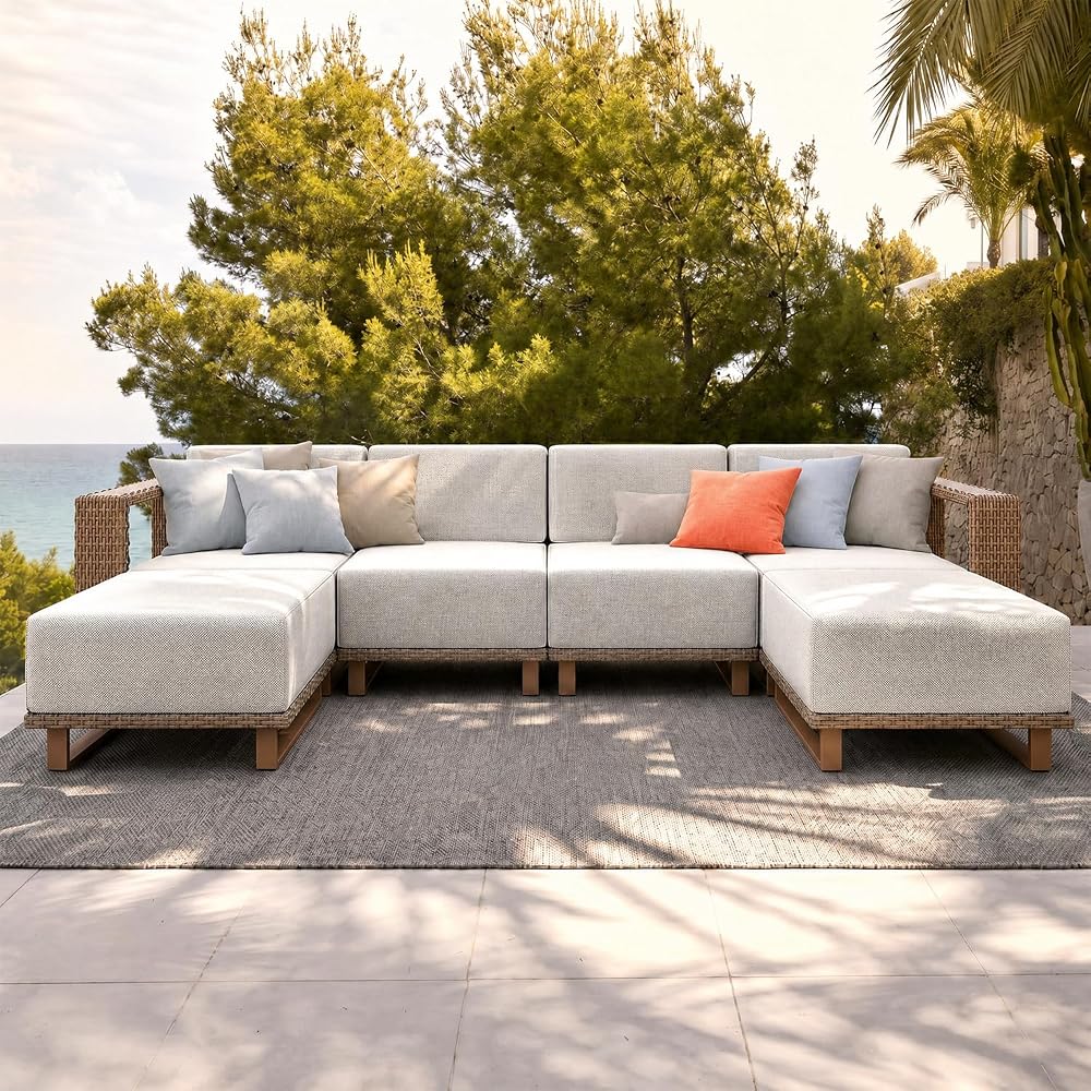 MIXPATIO Patio Sectional Only $711.44 (Reg. $836.99) at Amazon