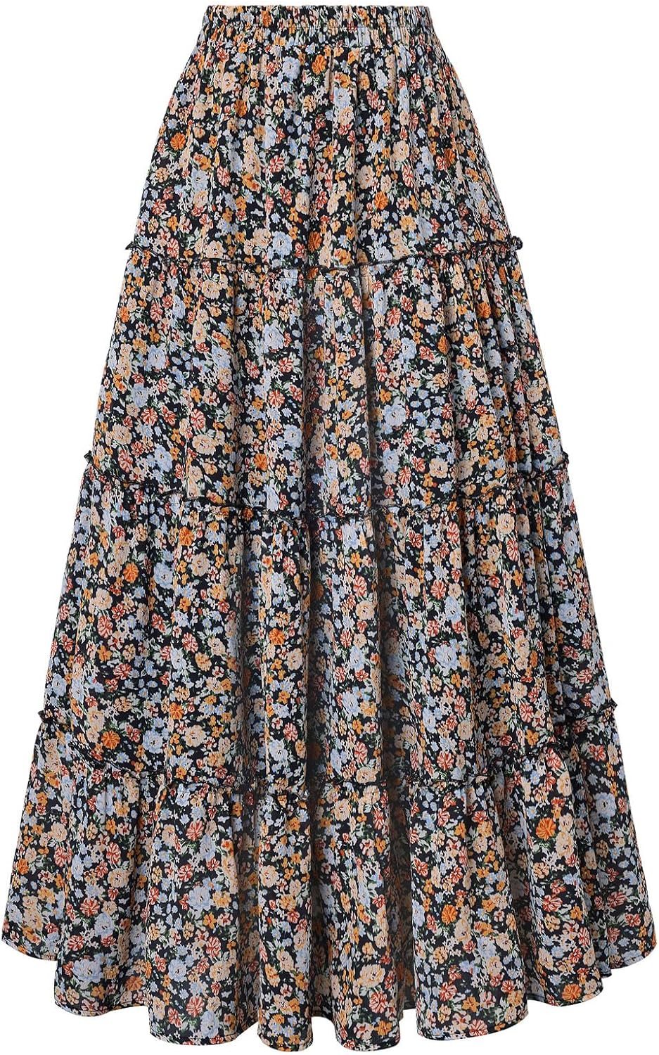 Scarlet Darkness Floral Maxi Skirt $39.99 (Reg. $39.99) at Amazon