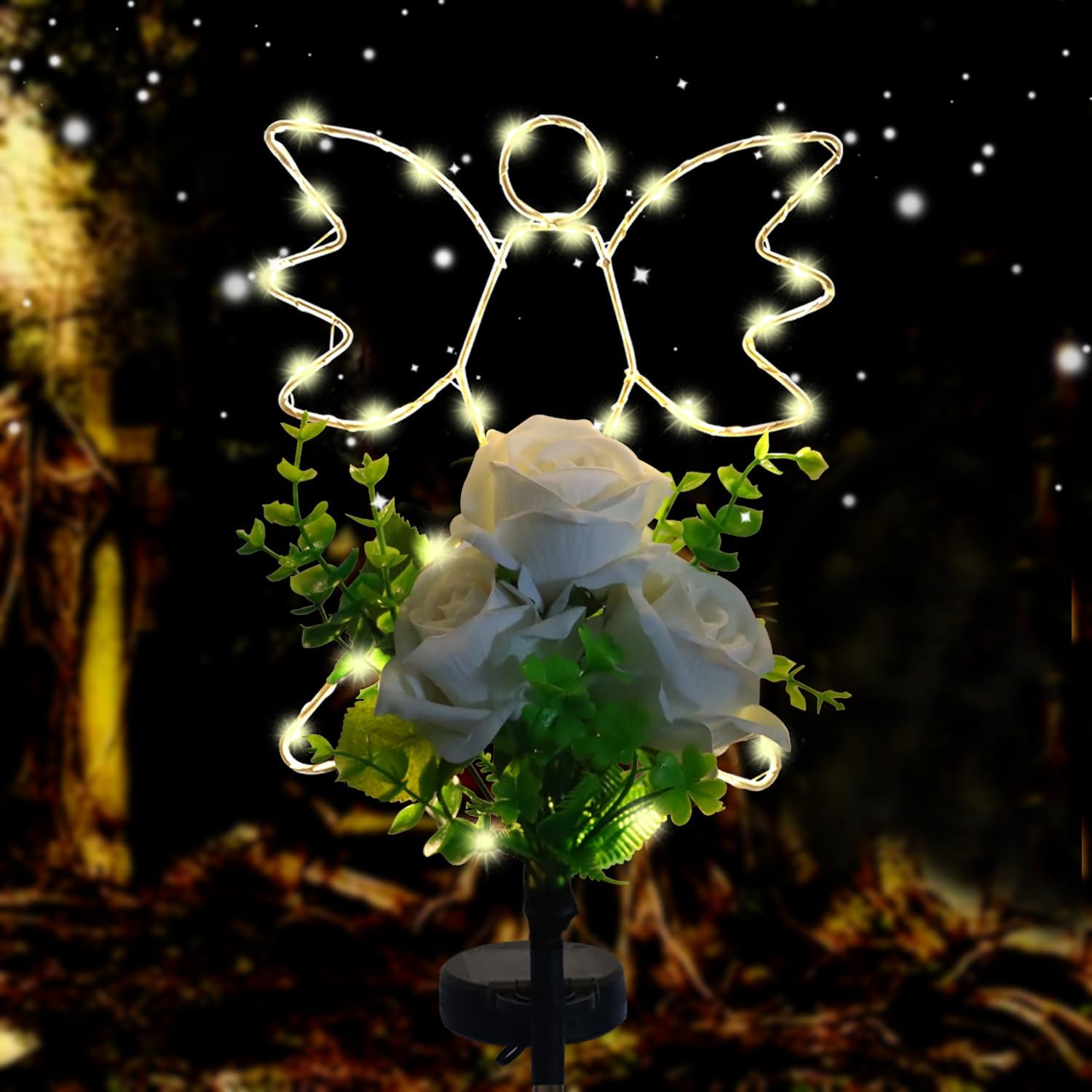 Lmtcos Solar Angel Lights Only $16.99 (Reg. $17.99) at Amazon