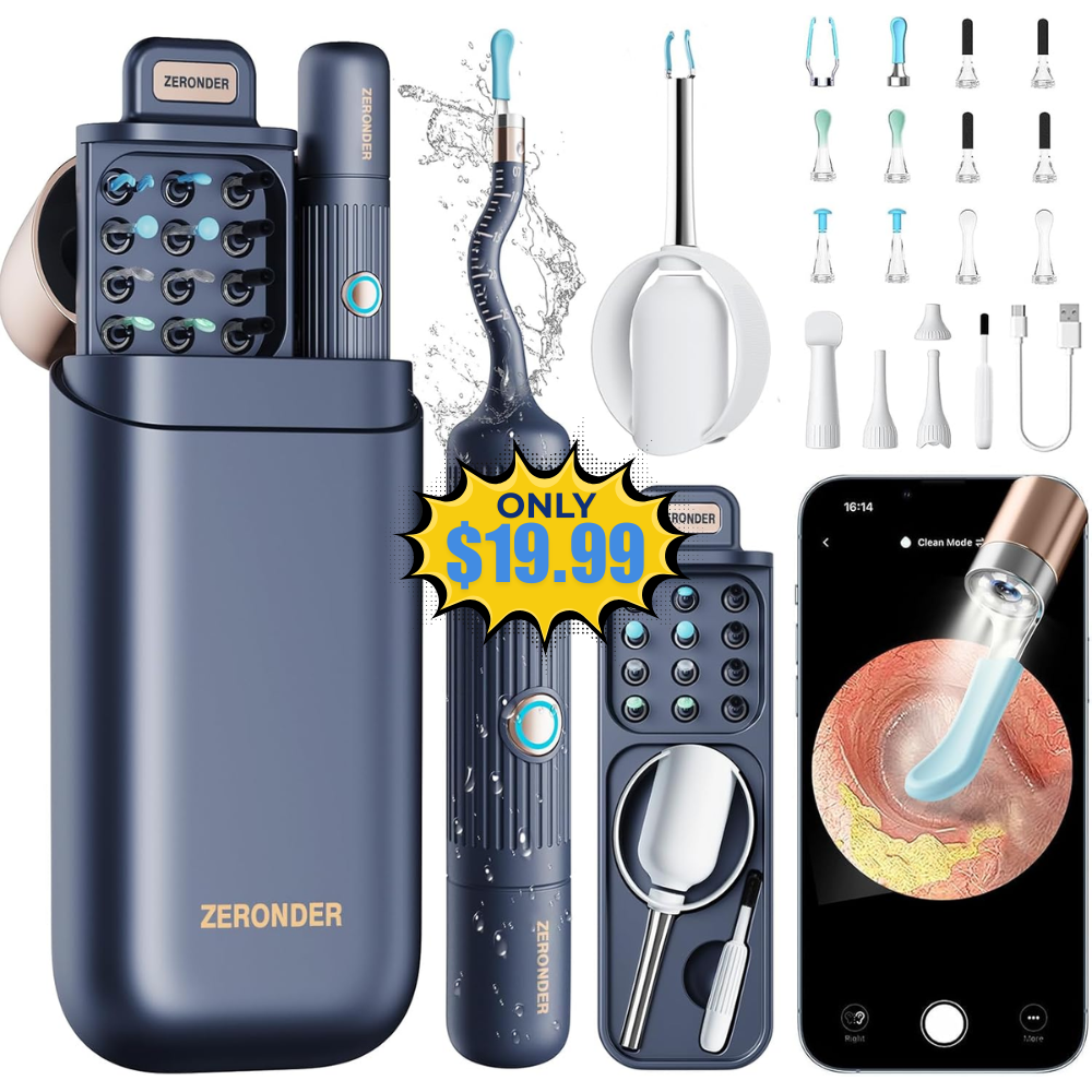 ZERONDER I35R Ear Cleaner Deal: Save 13% at Amazon