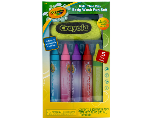 Crayola 6-Piece Body Wash Pen Set Deal at Walmart: Save $2.48