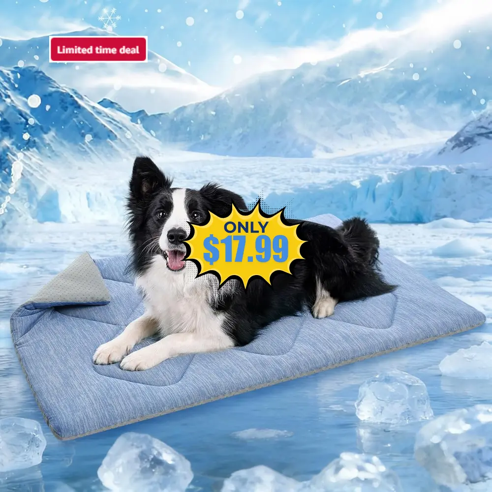Washable Dog Cooling Mat Deal: Save 50% at Amazon
