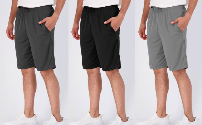 Men’s Athletic Shorts 5-Pack Deal at Walmart: $19.99