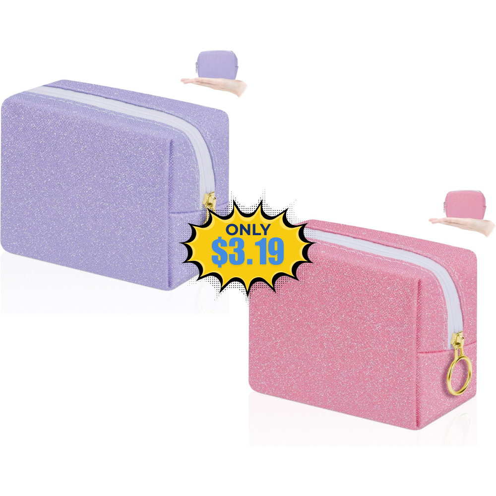 Shining Mini Makeup Bag Sale: Save 54% at Amazon