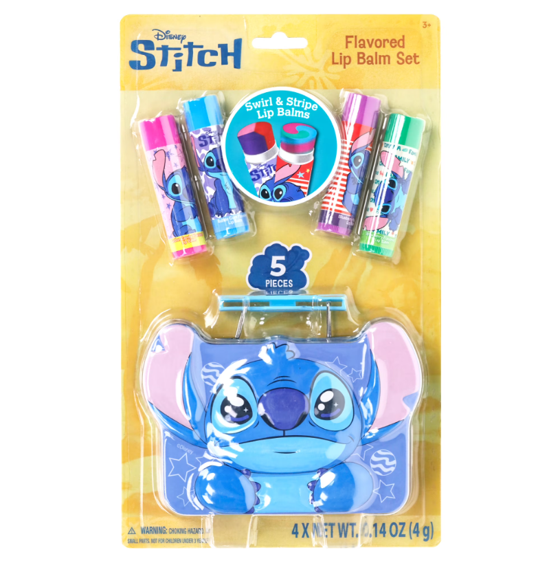 Disney Stitch Swirl Lip Balm 5 Pieces Deal: Save $2.67 at Walmart