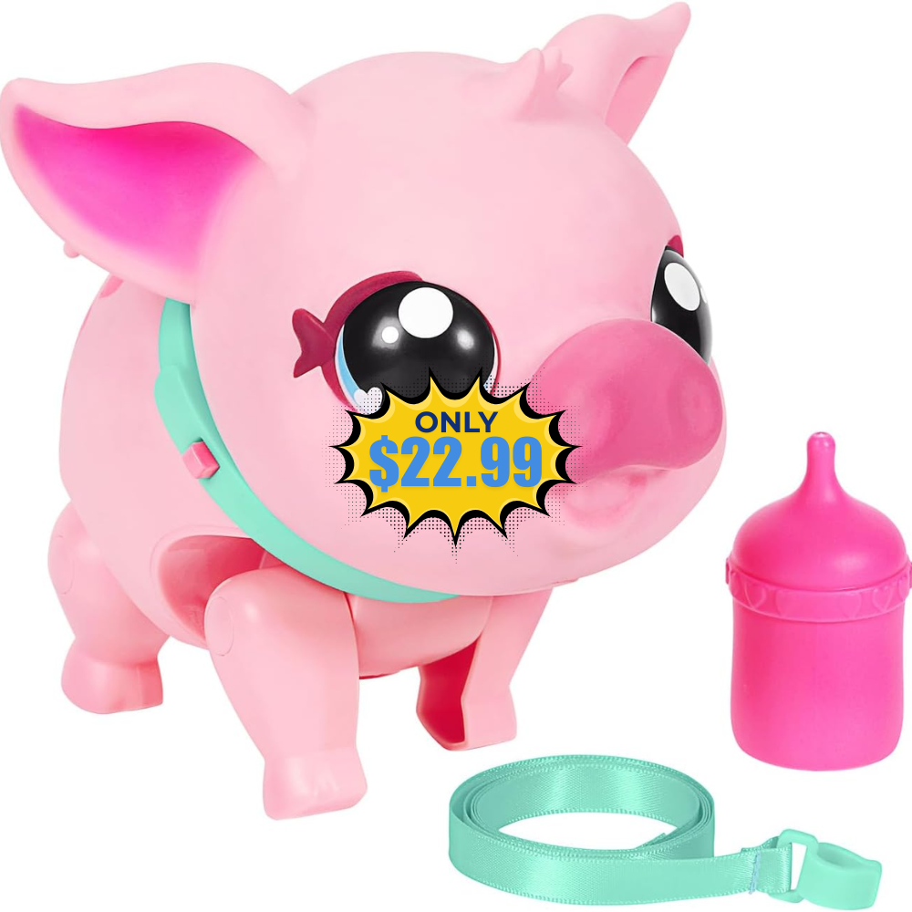 My Pet Piggly The Toy Pig Deal: Save 65% at Amazon