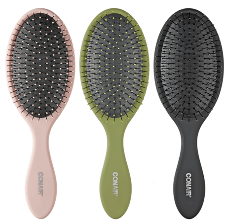 3-Pack Conair Detangler Hair Brushes for Wet or Dry Hair Deal at Amazon
