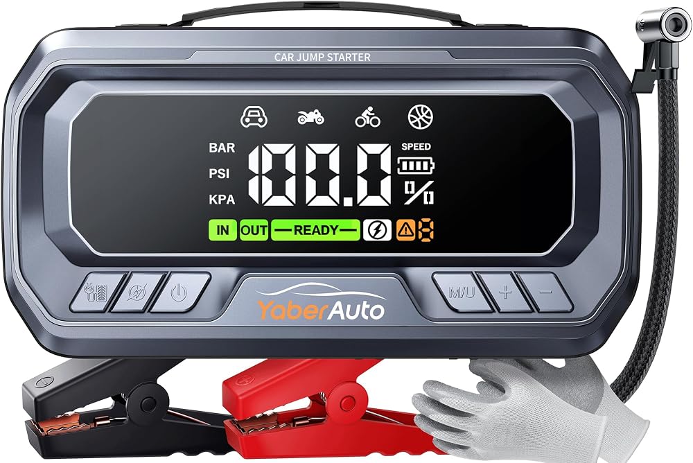YaberAuto 12-in-1 Jump Starter Only $80.29 (Reg. $189.99) at Amazon