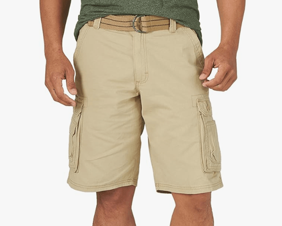 Men’s Dungarees New Belted Wyoming Cargo Short Deal at Amazon