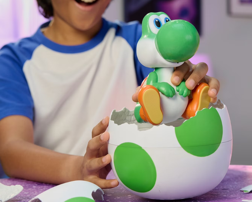 Super Mario Interactive Hatching Yoshi Toy Deal: Save $29.99 at Walmart