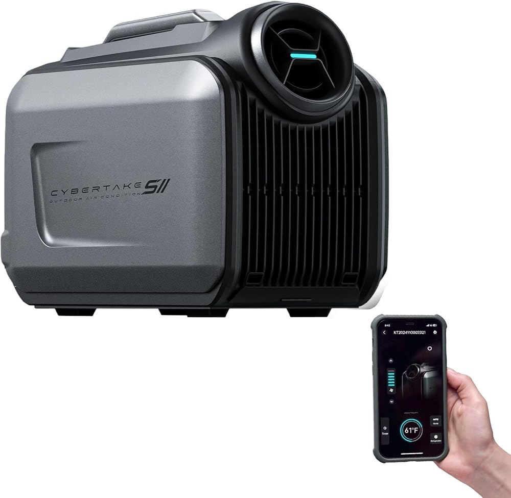Cybertake Portable Camping AC Only $1079 at Amazon