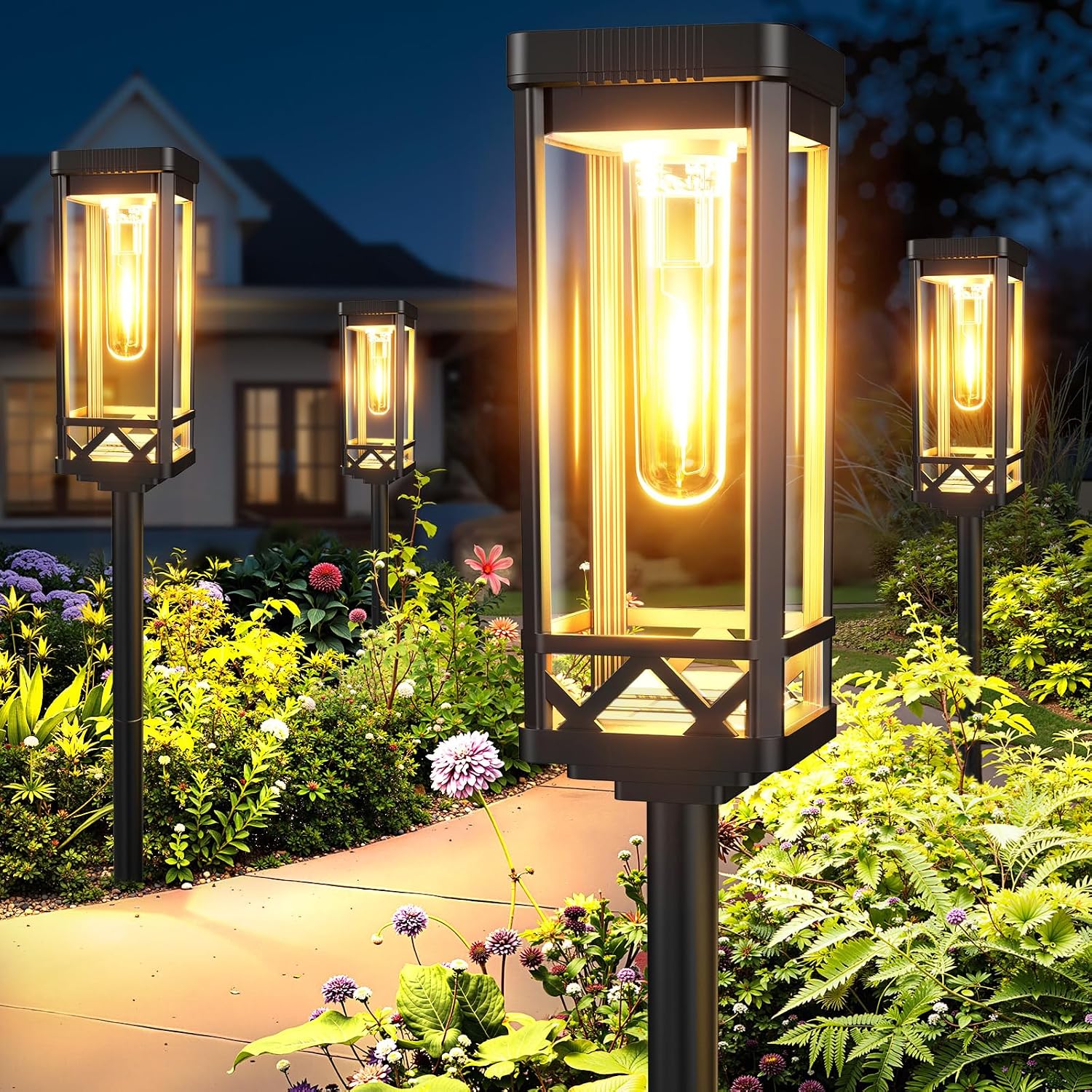 8-Pack Solar Pathway Lights Deal at Amazon: Save 20%