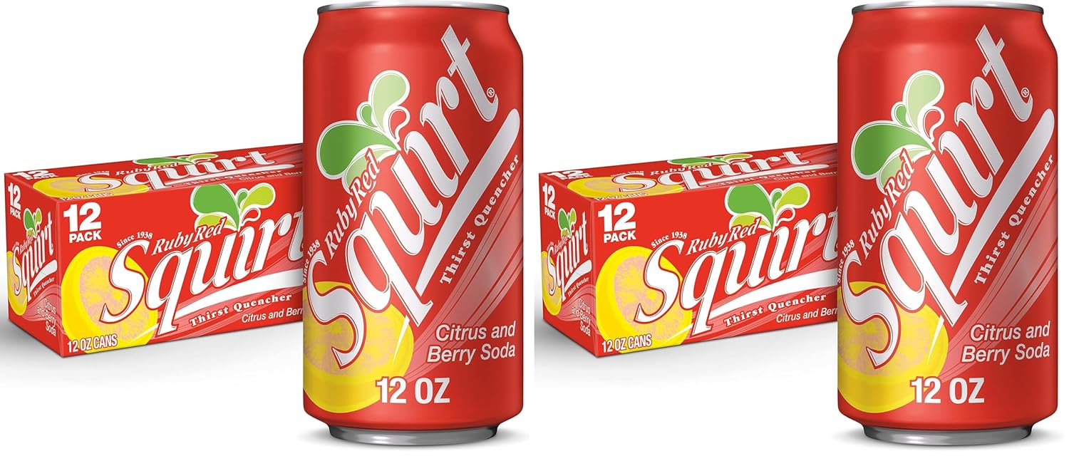 24-Pk Ruby Red Grapefruit Soda Only $11.94 (Reg. $37.94) at Amazon