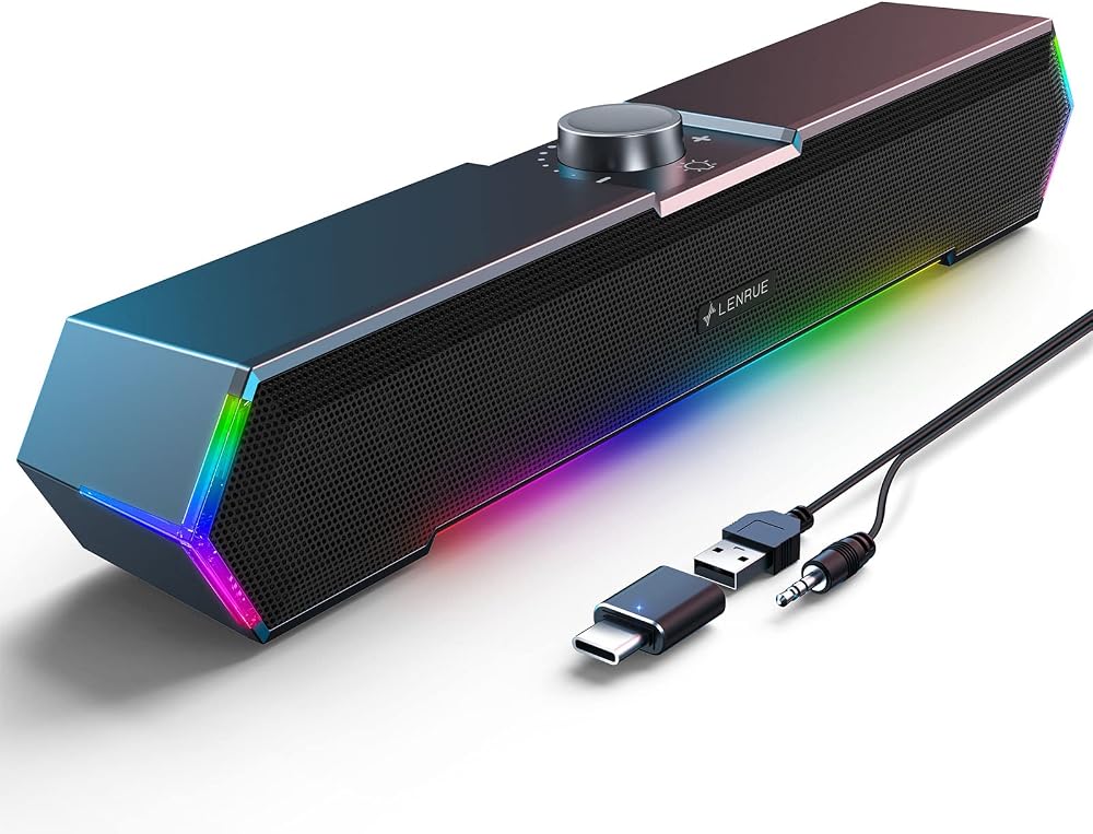 LENRUE G11 Computer Speakers Only $21.15 (Reg. $23.51) at Amazon