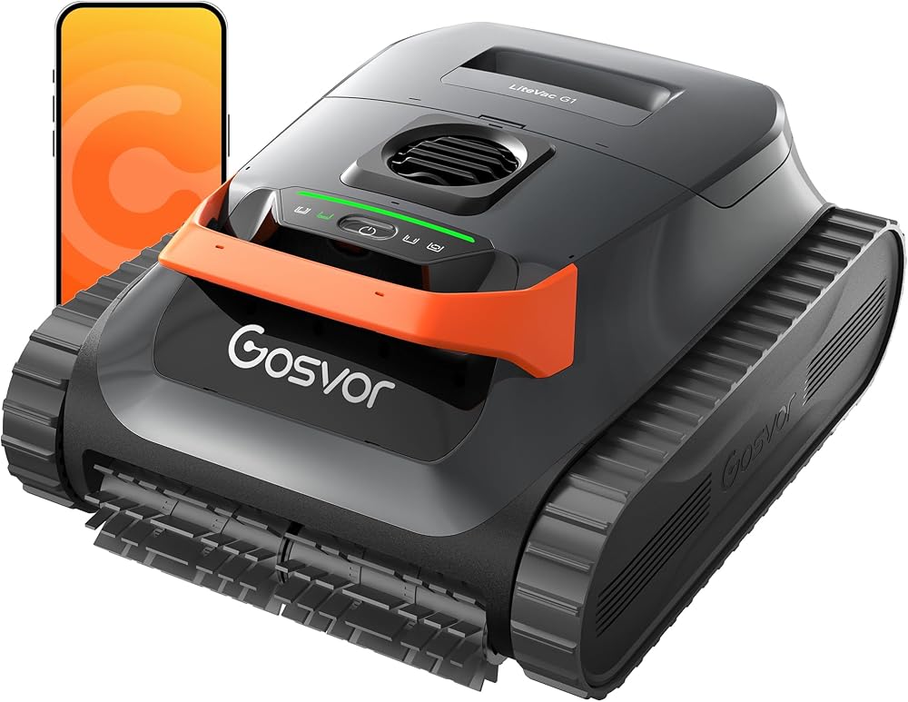 Gosvor LiteVac G1 Pool Robot Only $379.99 (Reg. $499.99) at Amazon