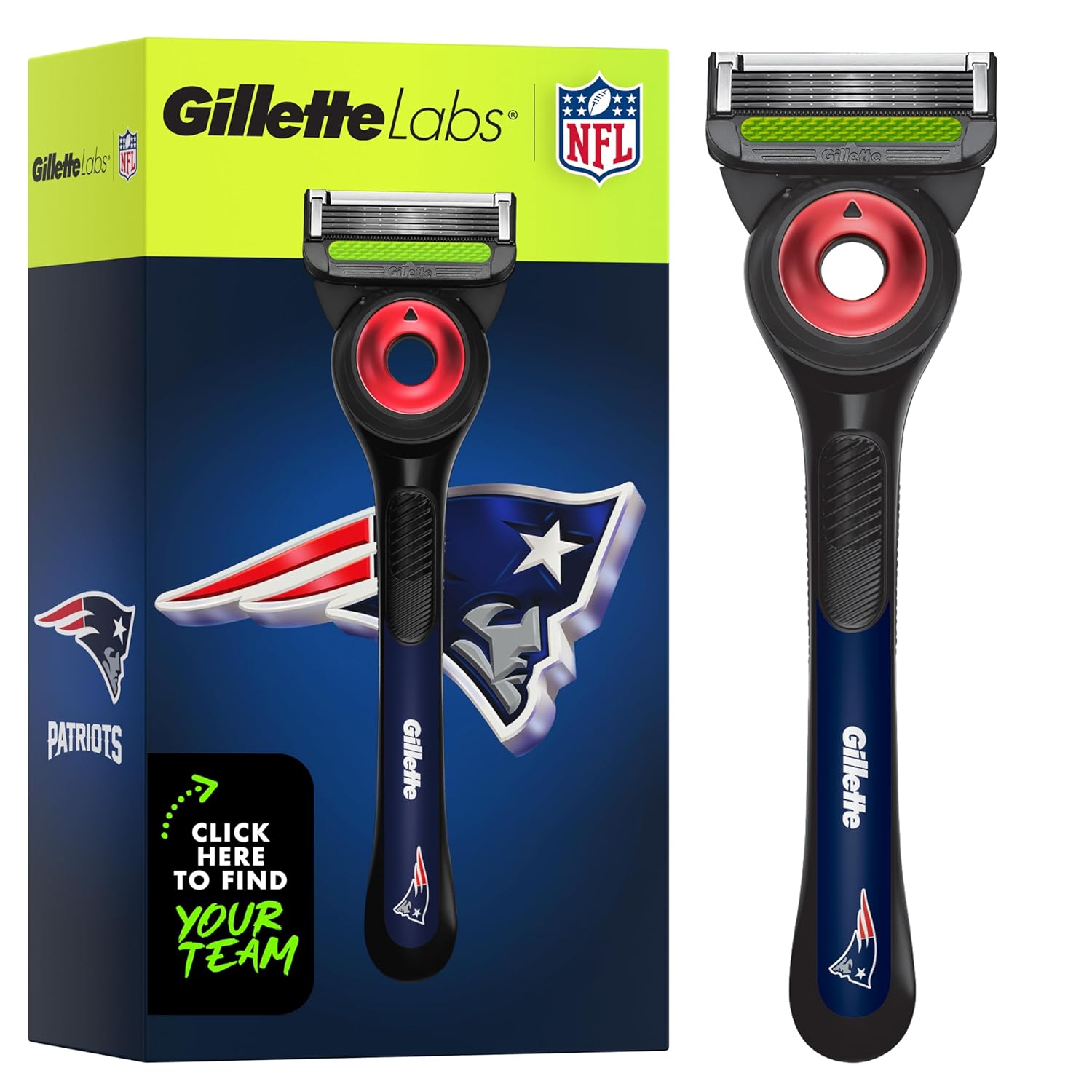 Gillette Labs NFL Razor Only $11.5 (Reg. $14.35) at Amazon
