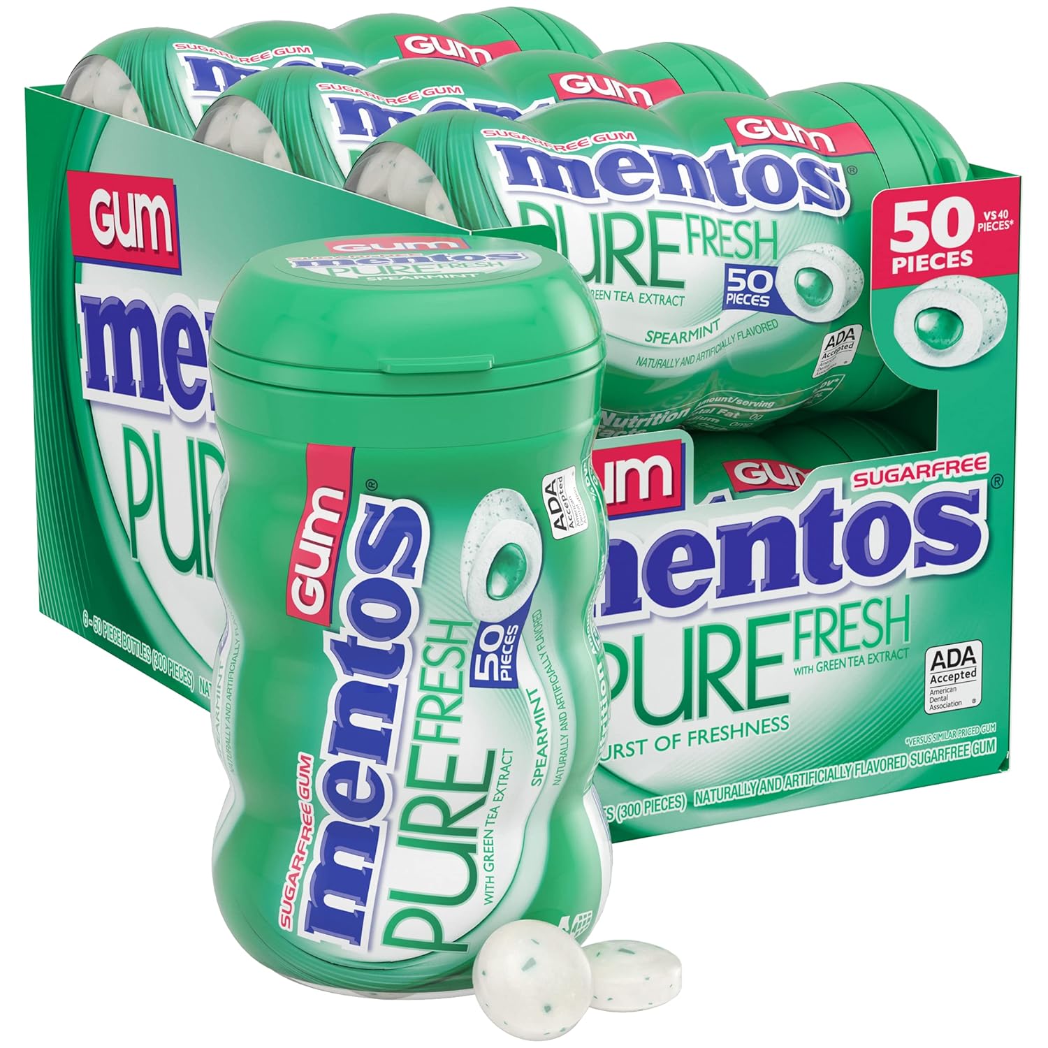 Mentos Pure Fresh Sugar Free Gum 6-Pk Only $20.94 (Reg. $24.72) at
