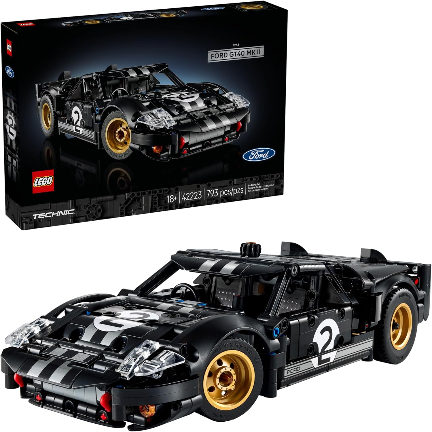 LEGO Technic 1966 Ford GT40 Only $59.99 (Reg. $74.99) at Amazon