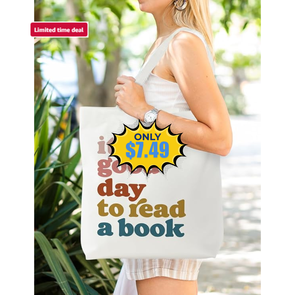 Reading Tote Bag Deal: Save 50% at Amazon