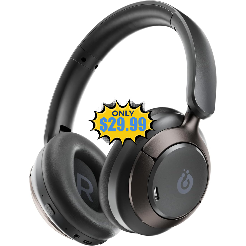 Boean Active Noise Cancelling Headphones Deal: Save 43% at Amazon