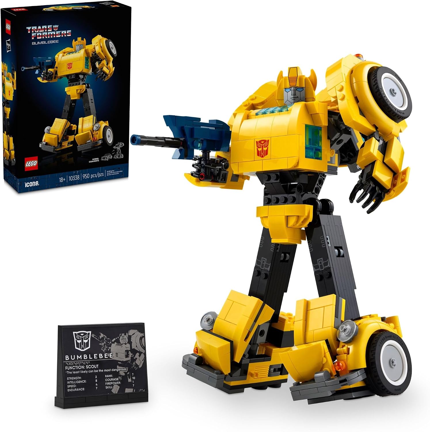 LEGO Icons Transformers Bumblebee Only $71.99 (Reg. $89.99) at Amazon