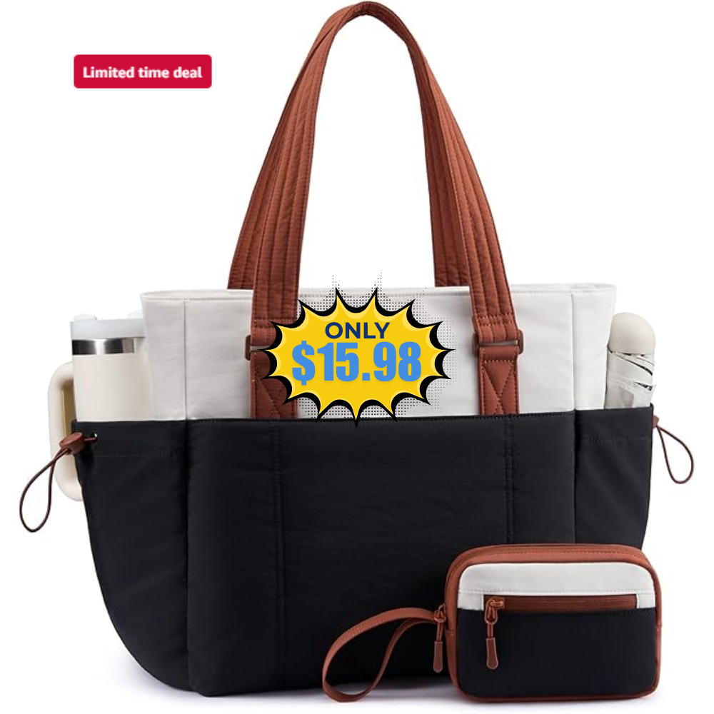 LOVEVOOK Puffy Tote Bag Deal: Save 73%