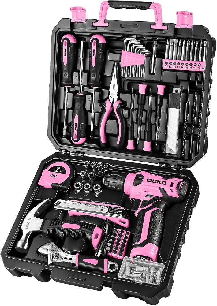 DEKOPRO 8V Pink Drill Set Only $49.99 (Reg. $59.99) at Amazon