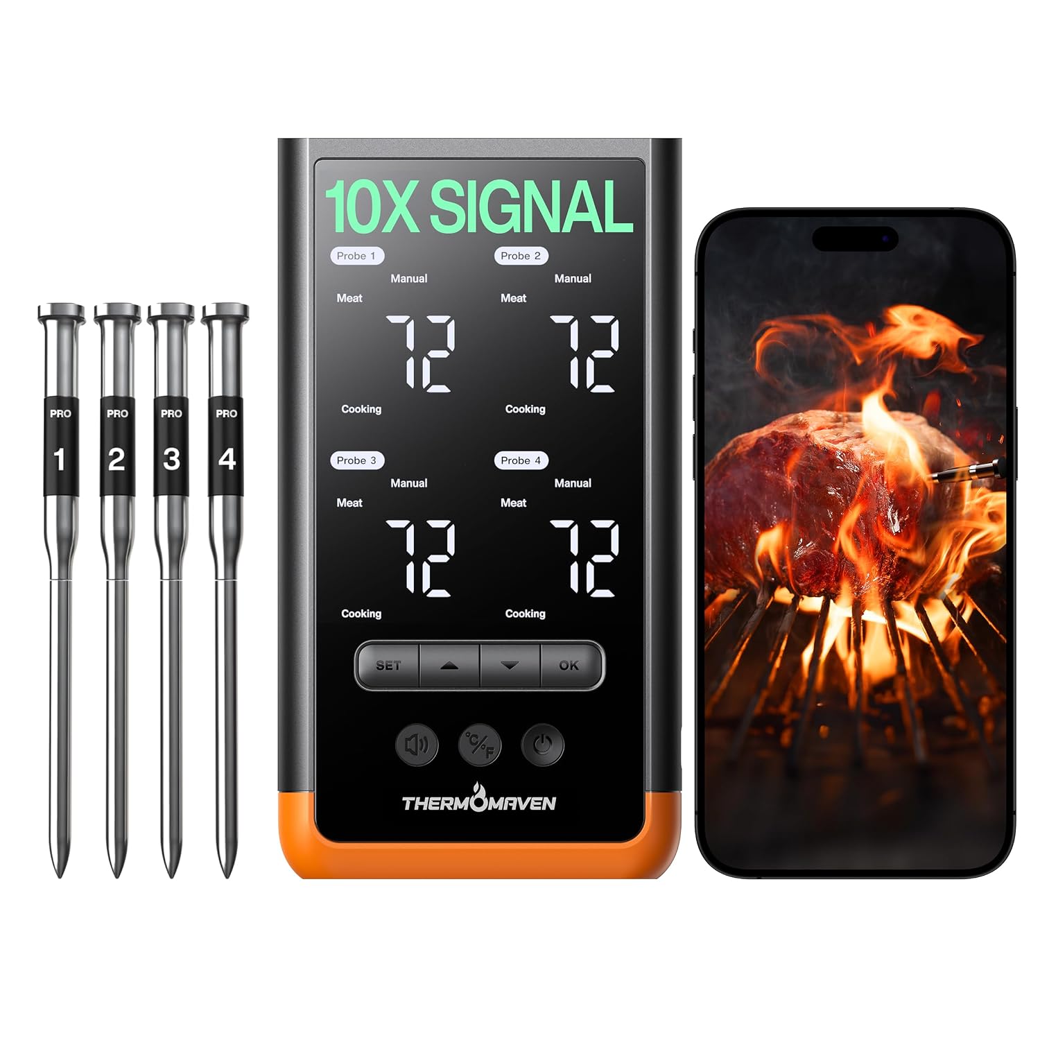 ThermoMaven G4 Wireless Thermometer Only $229.99 (Reg. $349) at Amazon